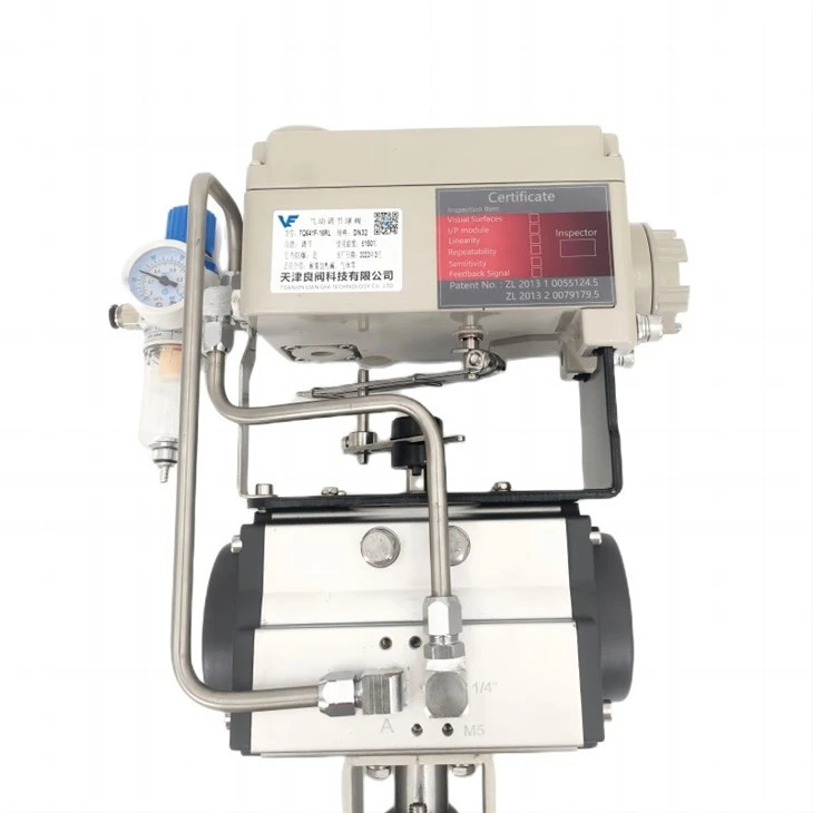 Pneumatic Regulating Ball Valve